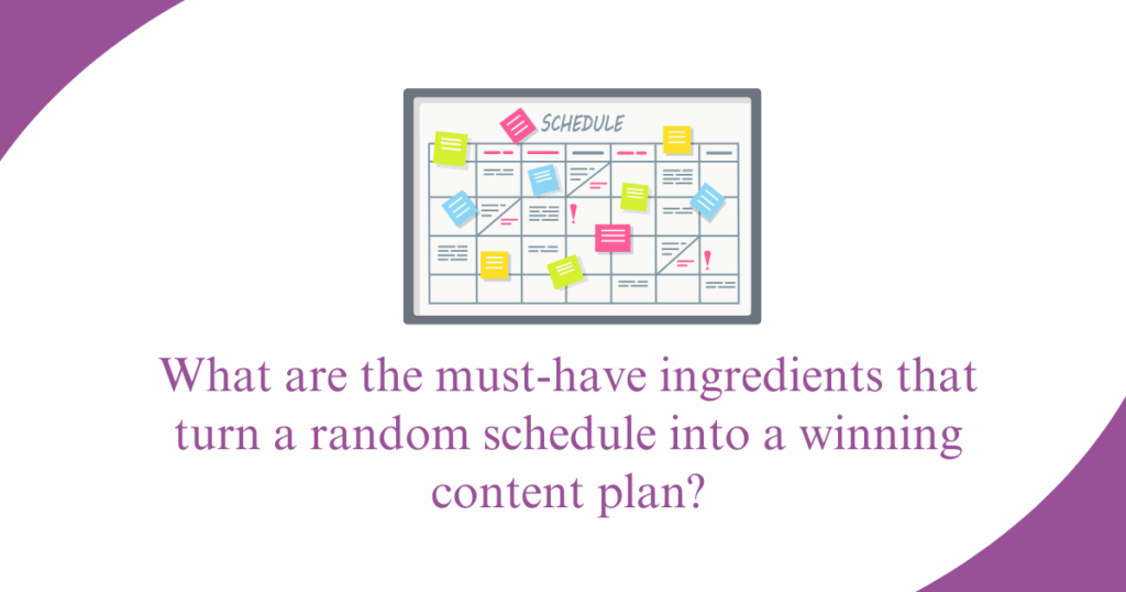 Could a simple calendar really be the secret to posting consistently without stress