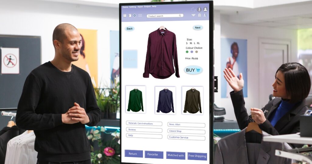 AI-powered online shopping